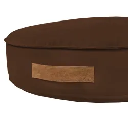Cama redonda para perros y gatos 80 cm - Terciopelo Soft – vista 6