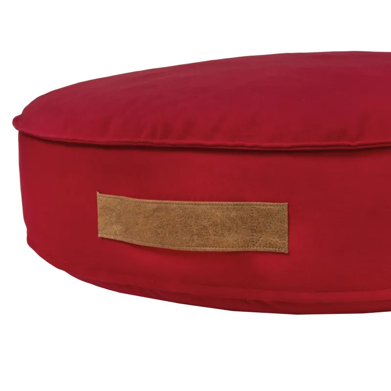 Cama redonda para perros y gatos 80 cm - Terciopelo Soft – vista 8