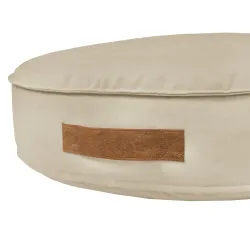 Cama redonda para perros y gatos 100 cm - Terciopelo Soft – vista 2
