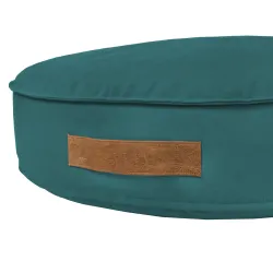 Cama redonda para perros y gatos 100 cm - Terciopelo Soft – vista 12