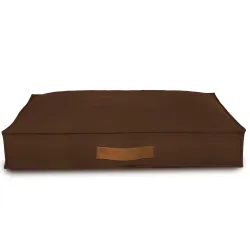 Cama rectangular para perros y gatos 65x90 cm - Terciopelo Soft – vista 6