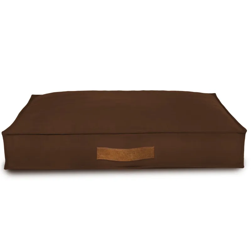 Cama rectangular para perros y gatos 65x90 cm - Terciopelo Soft – vista 6