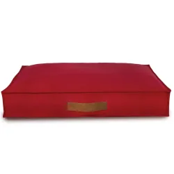 Cama rectangular para perros y gatos 65x90 cm - Terciopelo Soft – vista 10