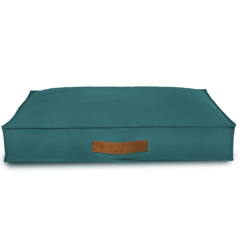 Cama rectangular para perros y gatos 65x90 cm - Terciopelo Soft – vista 12