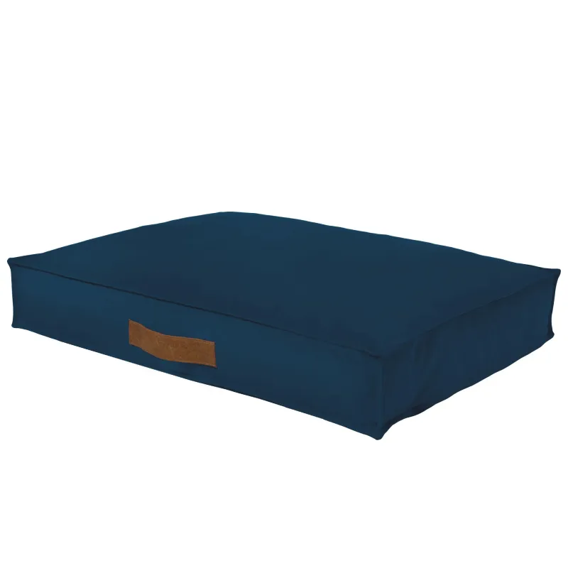 Cama rectangular para perros y gatos 65x90 cm - Terciopelo Soft – vista 13