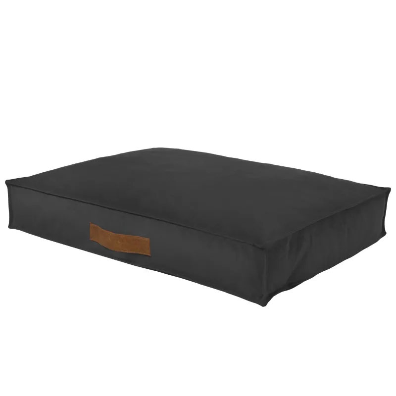 Cama rectangular para perros y gatos 65x90 cm - Terciopelo Soft – vista 17