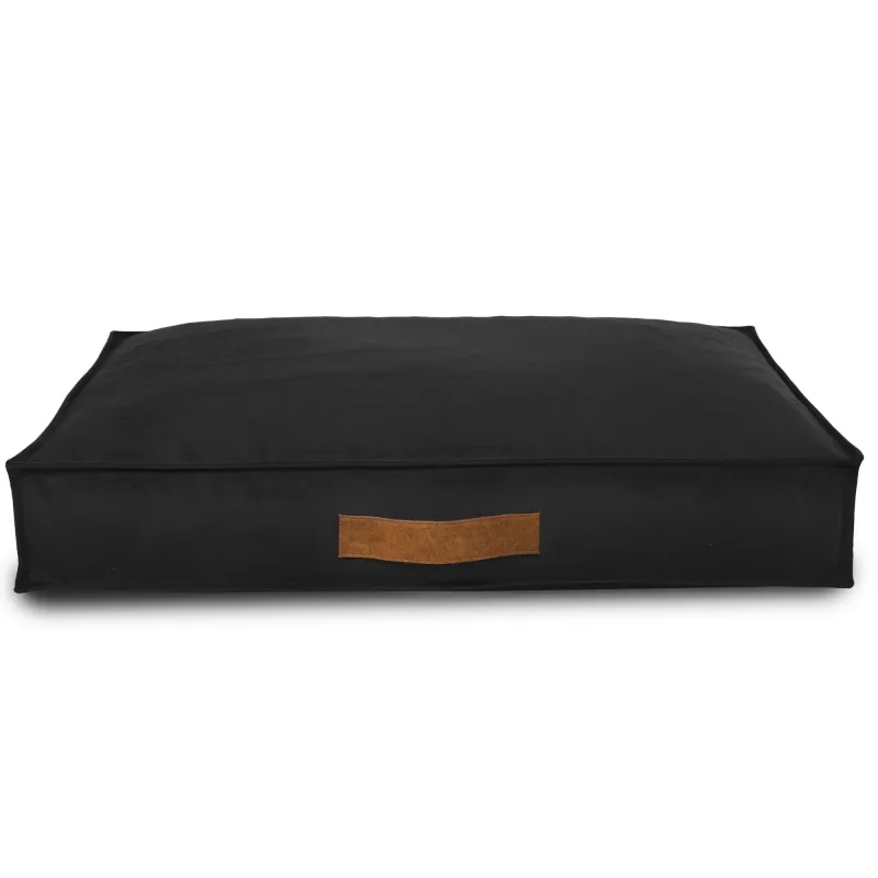 Cama rectangular para perros y gatos 65x90 cm - Terciopelo Soft – vista 20