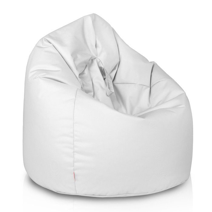 Blanco puff pera para niños nylon