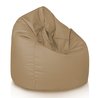 Beige puff pera para niños nylon