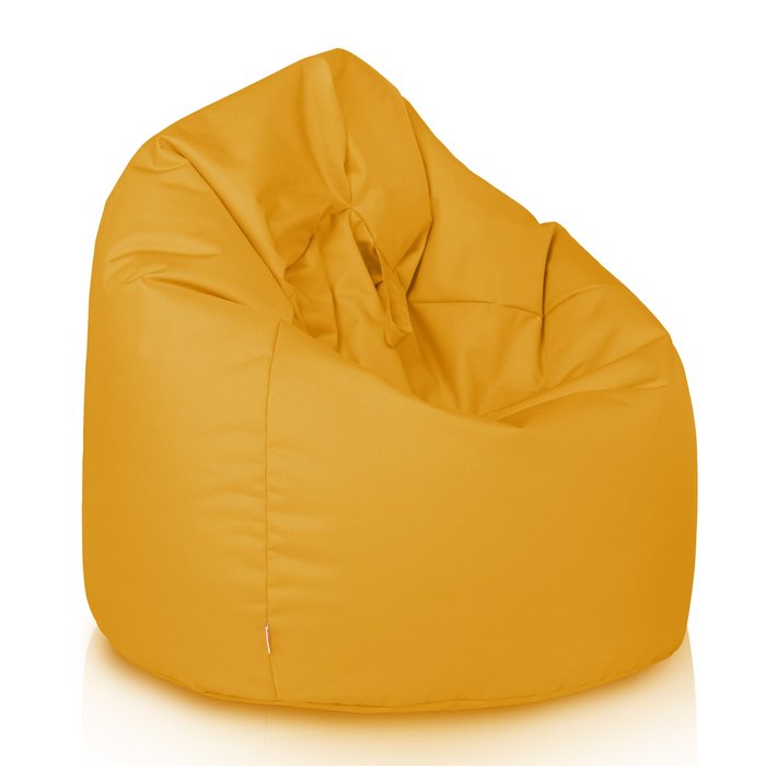 Amarillo puff pera para niños nylon
