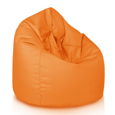 Naranja puff pera nylon