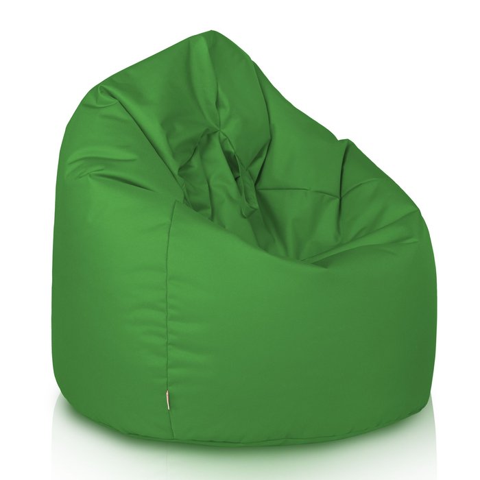 Verde puff pera para niños nylon