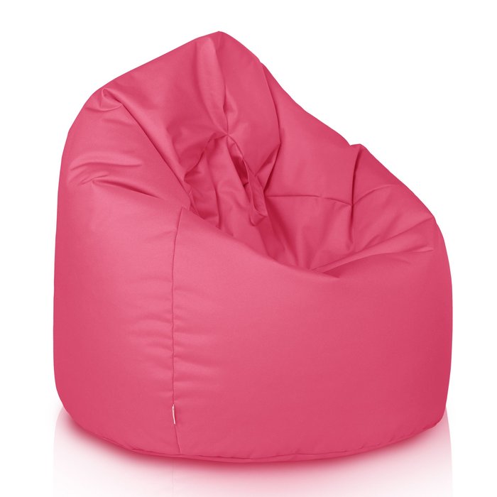 Rosa puff pera para niños nylon