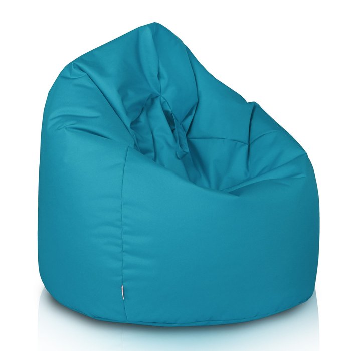 Azul puff pera para niños nylon