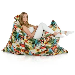 Cojín de Suelo Gigante XXL para adultos Gigante - Tejido Estampado Premium – vista 104