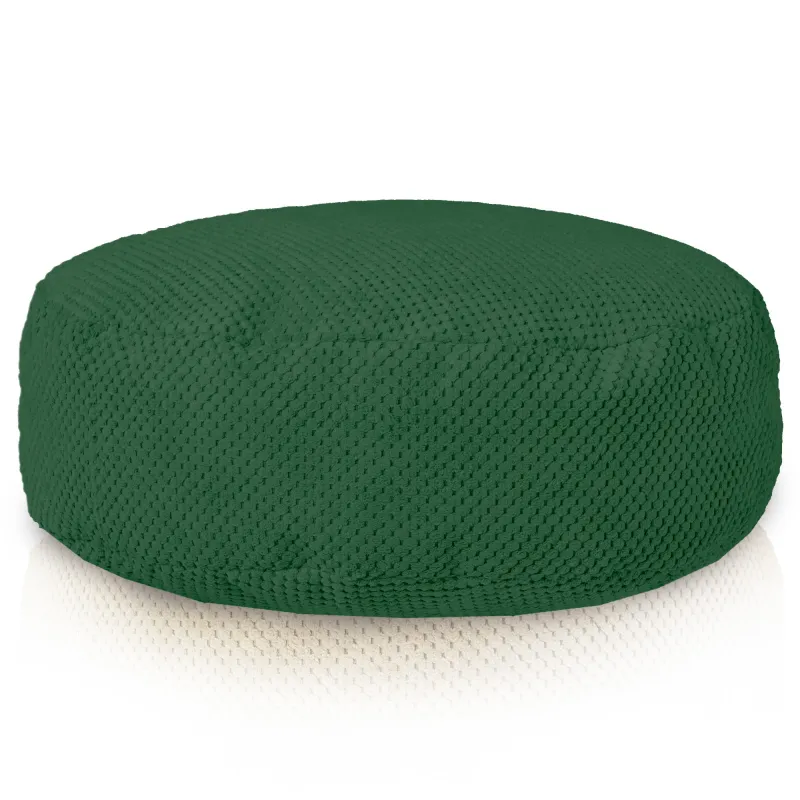 Puff Reposapiés Redondo - Terciopelo con Textura Dot – vista 7