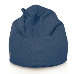 Puff Pera L para niños - Terciopelo con Textura Dot – vista 24