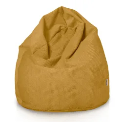 Puff Pera XL Estándar - Terciopelo con Textura Dot – vista 34