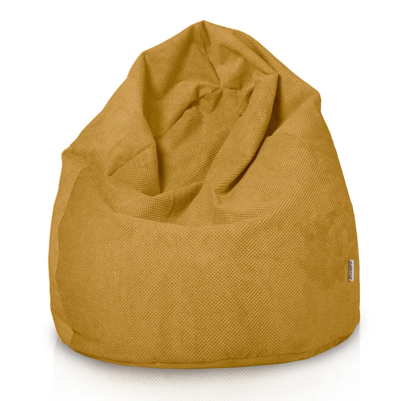 Puff Pera XL Estándar - Terciopelo con Textura Dot – vista 34