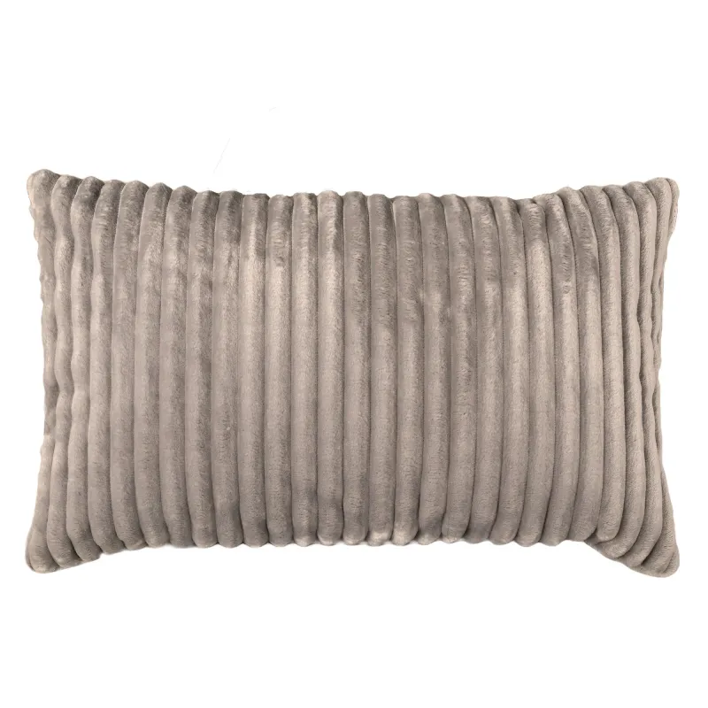 Cojín decorativo rectangular 30x50 cm - Pana de Raya Ancha
