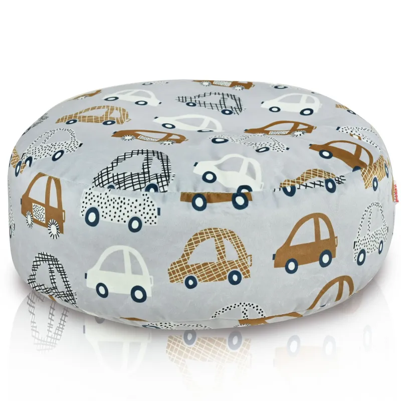 Puff Reposapiés Redondo - Tejido Estampado Premium – vista 72