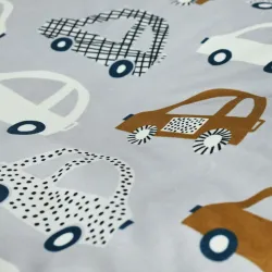 Puff Reposapiés Redondo - Tejido Estampado Premium – vista 74