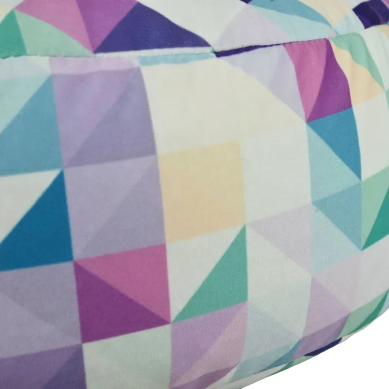 Puff Reposapiés Redondo - Tejido Estampado Premium – vista 84