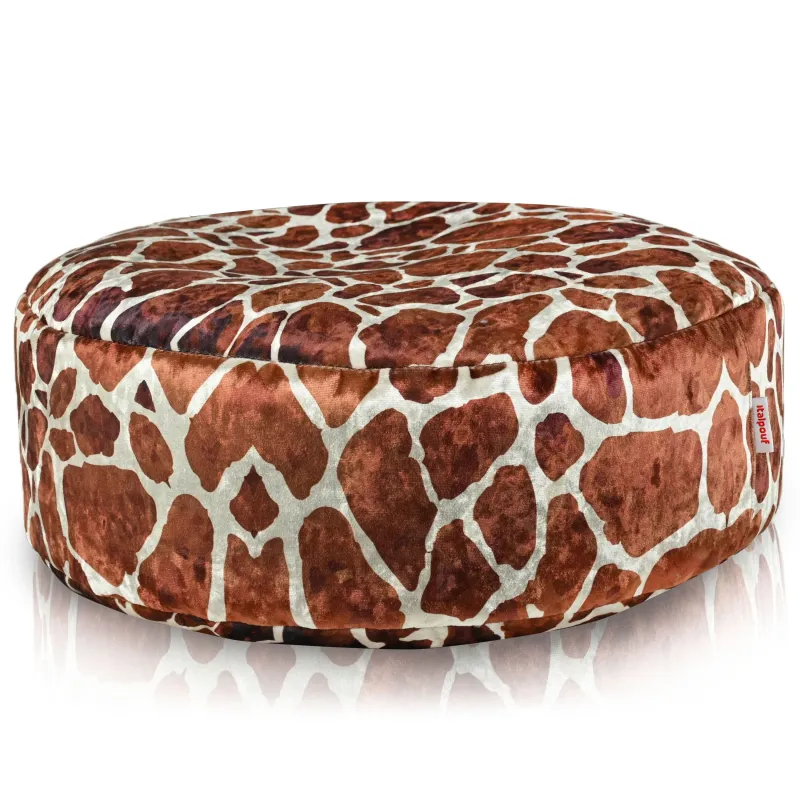 Puff Reposapiés Redondo - Tejido Estampado Premium – vista 85