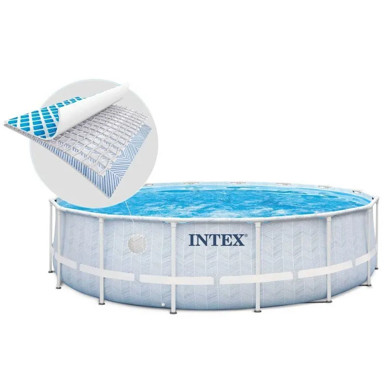488 x 122 cm 12in1 Intex 26746 piscina con marco de jardín