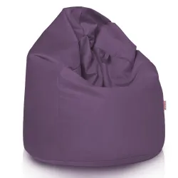 Puff Pera para niños - Terciopelo Soft
