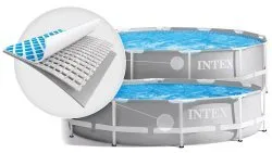 Piscina Desmontable de jardín INTEX 26712 de 366 x 76 cm 16in1 + máquina de burbujas GRATIS.