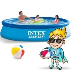 Piscina de jardín hinchable 305 x 61 cm 9en1 INTEX 28118