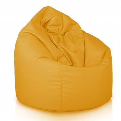 Amarillo puff pera XL nylon