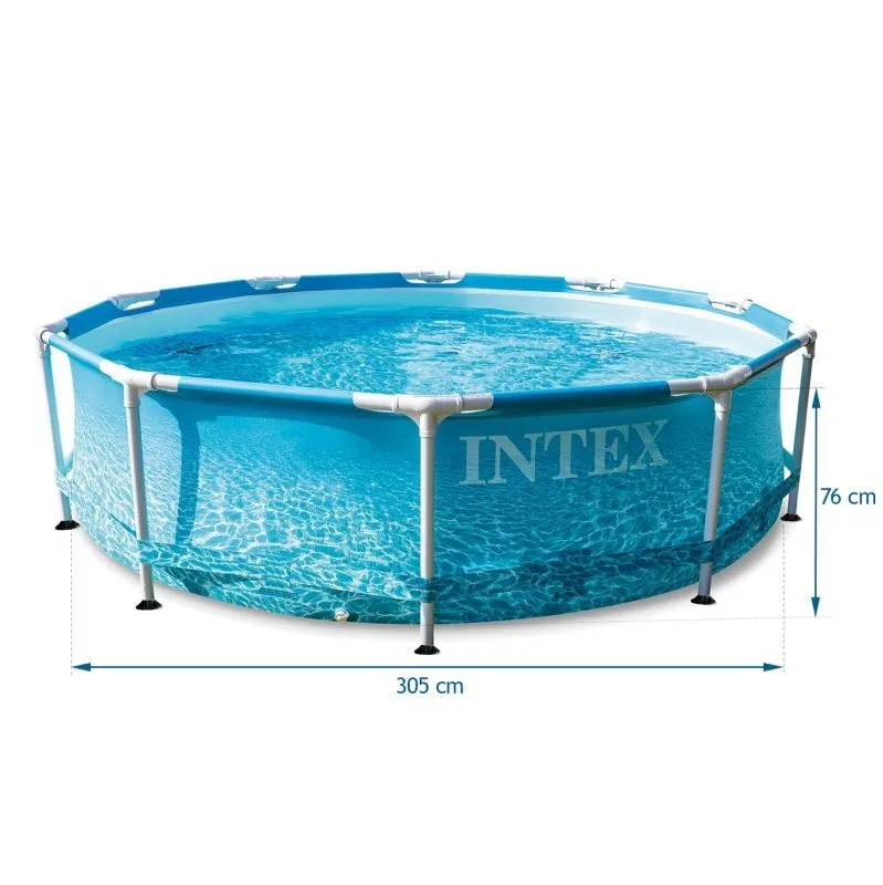 Piscina de cremallera 305 x 76 cm 5en1 INTEX 28206