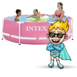 Piscina de jardín Desmontable 244 x 76 cm INTEX 28290