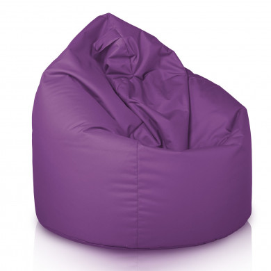 Púrpura puff pera XL nylon