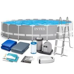 Piscina con estructura 610x132 cm 12in1 Set INTEX 26756