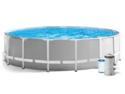 Piscina de jardín Desmontable 457x122 cm set 17in1 INTEX 26726