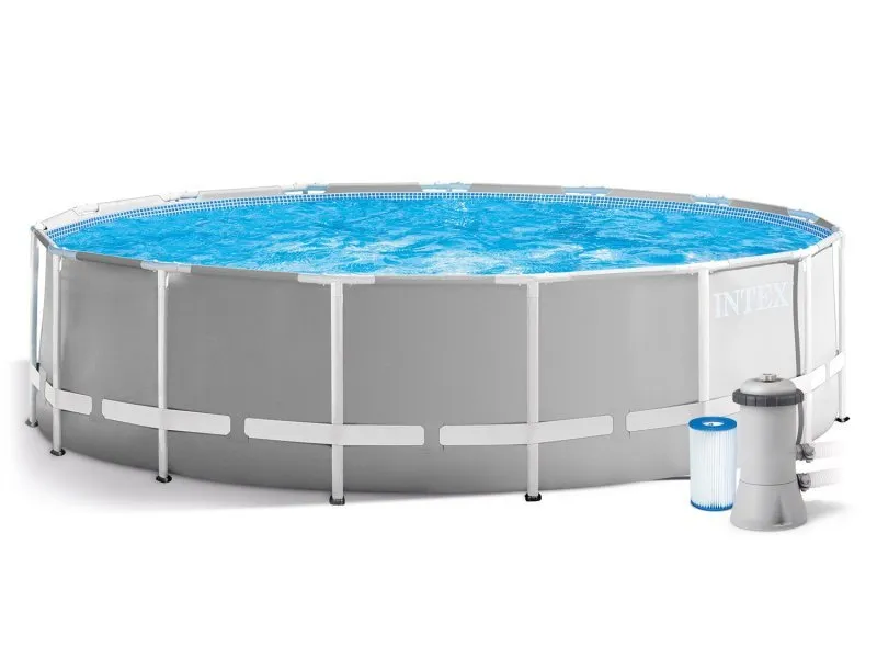 Piscina de jardín Desmontable 457x122 cm set 17in1 INTEX 26726