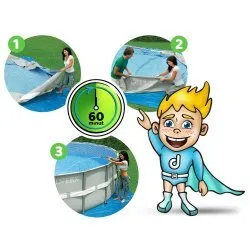 Piscina de jardín Desmontable 457x122 set 6en1 INTEX 26726.