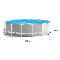 Piscina de jardín Desmontable 457x122 set 6en1 INTEX 26726.
