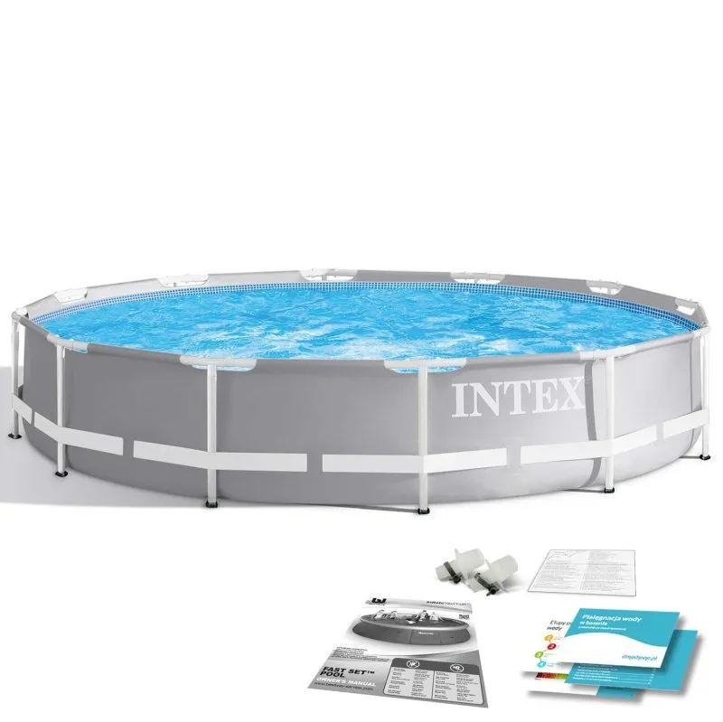 Piscina de jardín Desmontable 366 x 76 cm Juego 9 en 1 INTEX 26712