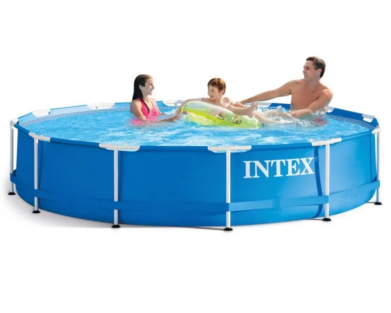 Piscina de jardín Desmontable 366 x 76 cm juego 6 en 1 INTEX 28210