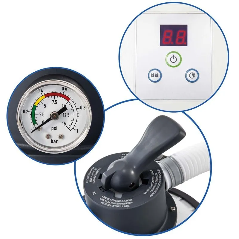 Bomba para filtro de arena 3500 l/h INTEX 26642