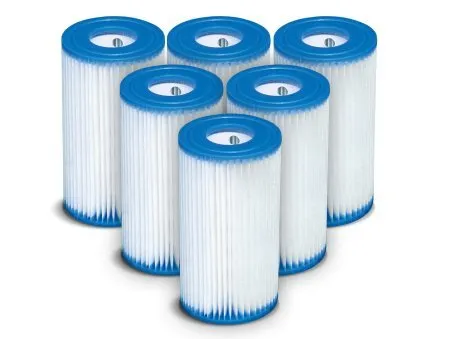 6 x Filtro para juego de bomba Tipo A INTEX 29000.