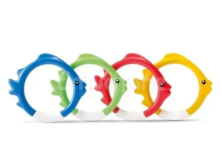 Peces de colores cayendo al fondo Intex 55507