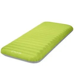 Colchoneta velour unipersonal con bomba eléctrica 191x76x17 cm INTEX 64097.