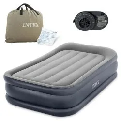 Colchón Hinchable 191x99x42 con Bomba Eléctrica Integrada INTEX 64132ND