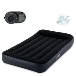 Colchón hinchable con bomba eléctrica integrada 191x99x25 cm INTEX 64146ND