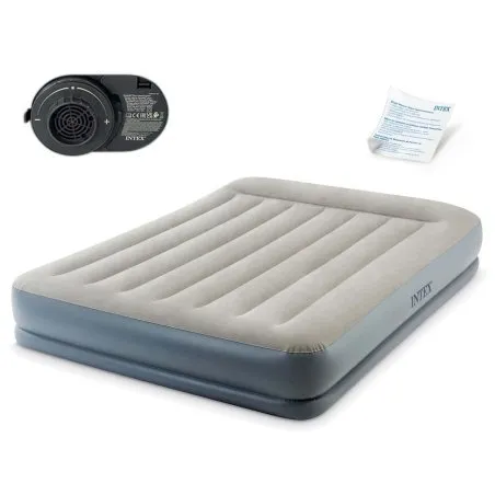 Colchón hinchable con bomba eléctrica incorporada INTEX 64118